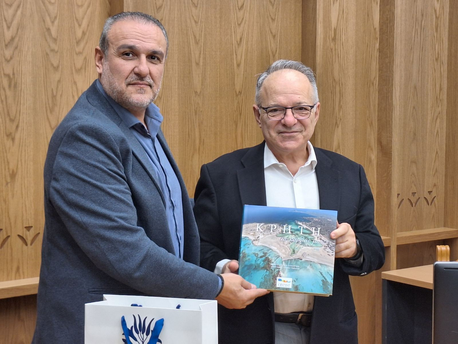 Dr. Nick Kanopoulos represents Brite Solar at the Greenhouse Innovation Workshop in Heraklion, showcasing solar-powered solutions for next-generation greenhouses.