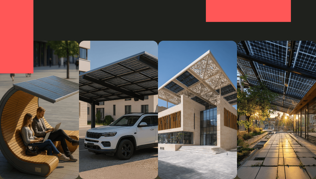 Solar panels as a architecture solution