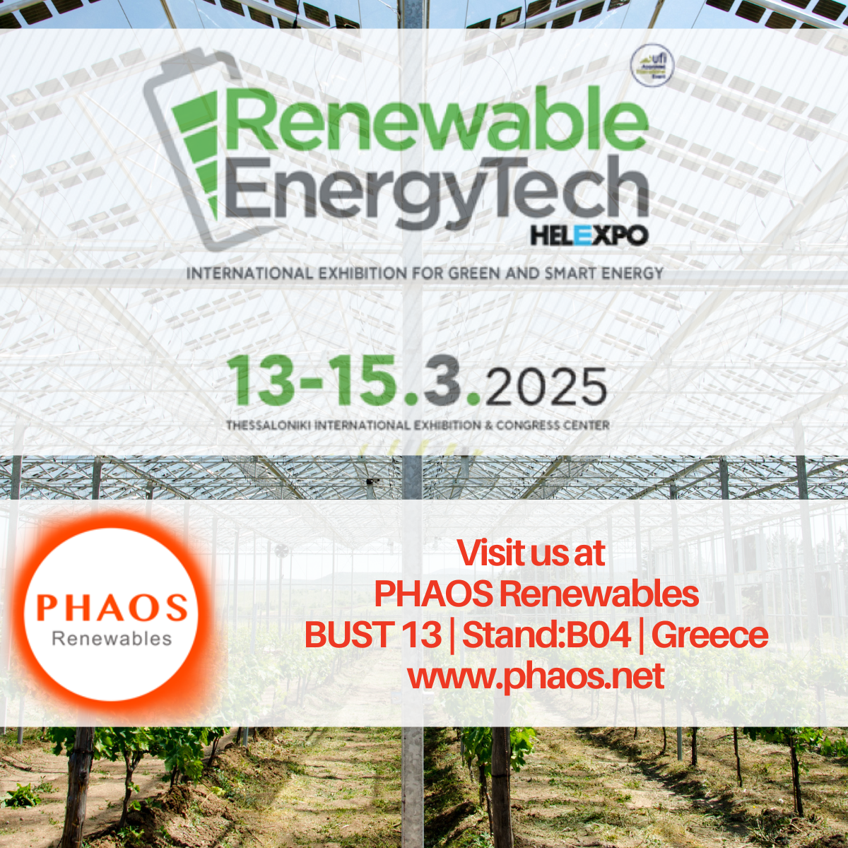 Brite Solar will exhibit at Forward Green Expo 2025 – Visit us at Hall X, Stand Y to explore our agrivoltaic innovations.